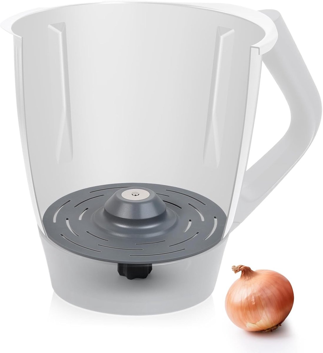 Mixing Turntable Mes Vervanging voor Thermomix, Alternatief voor Mesbescherming, Keukenaccessoires voor Voedselbescherming, Verbeterde Volume en Gelijke Warmteverdeling