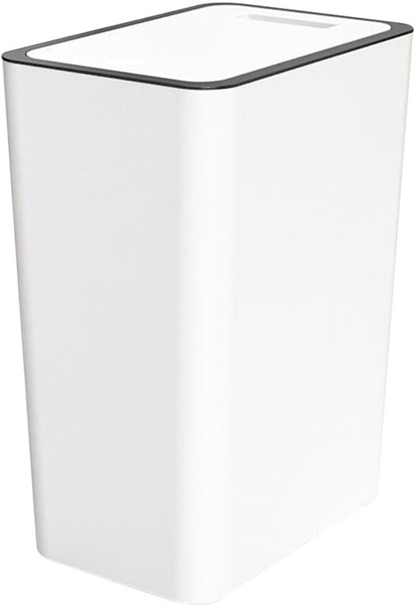Dailygoods- Afvalemmer 15 liter - Kunststof Vuilnisemmer met Deksel