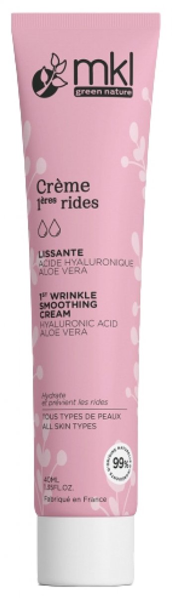 MKL Green Nature Gladstrijkende Crème Eerste Rimpels Bio 40 ml
