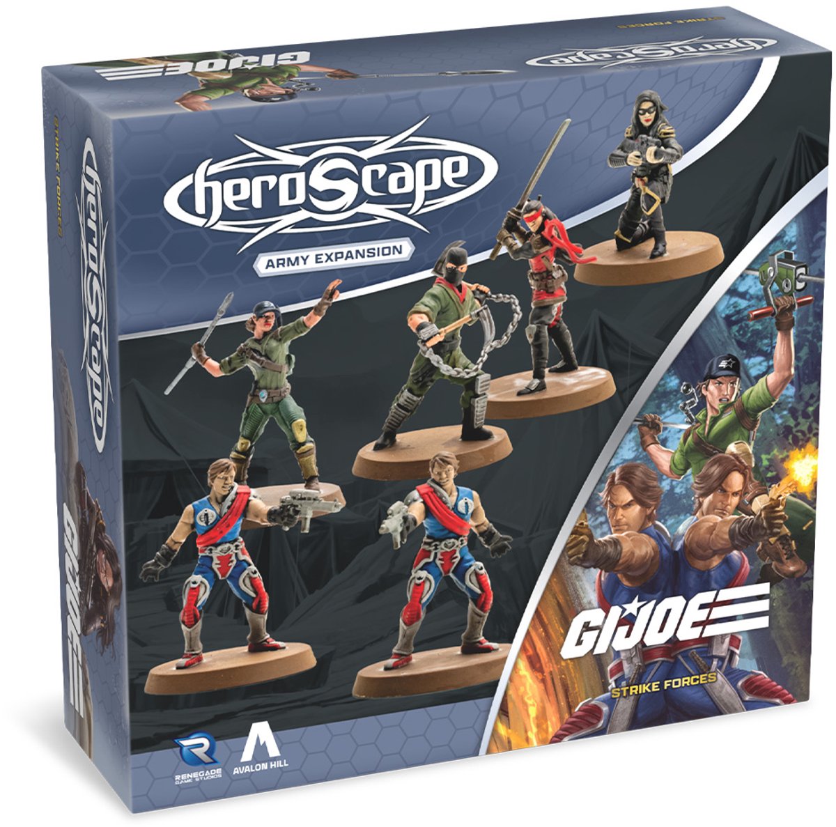 G.I. JOE Heroscape Strike Forces Army - Bordspel uitbreiding - Engels