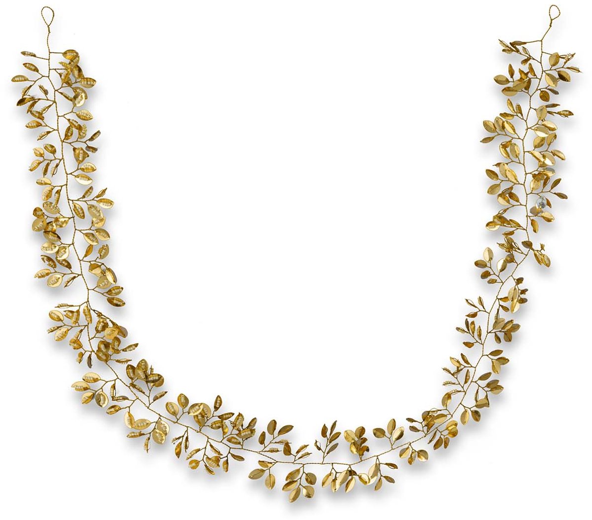 vtwonen - Kerstslinger - Metaal - Goud - 100x7.5 cm
