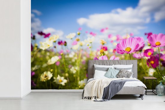Papier peint - Papiers Papier peint photo - Fleurs en pleine floraison - Largeur 420 cm x hauteur 280 cm