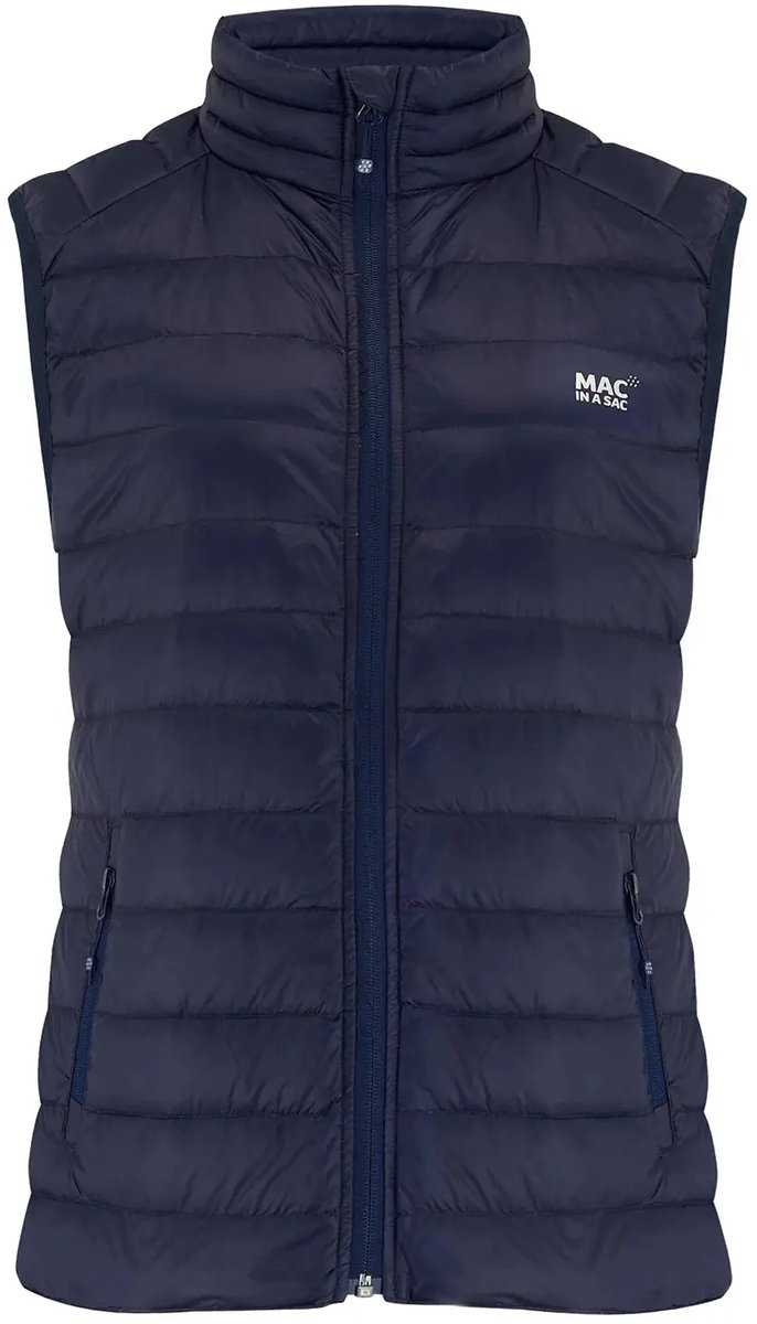 Mouwloos damesjack Mac In A Sac Alpine Blauw