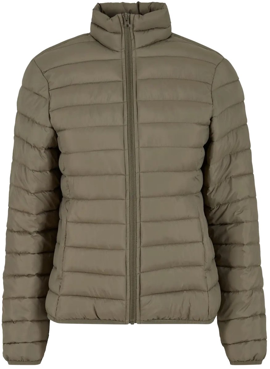 New Morning Studios Ladies Light Puffer Jacket NM030 Olijf