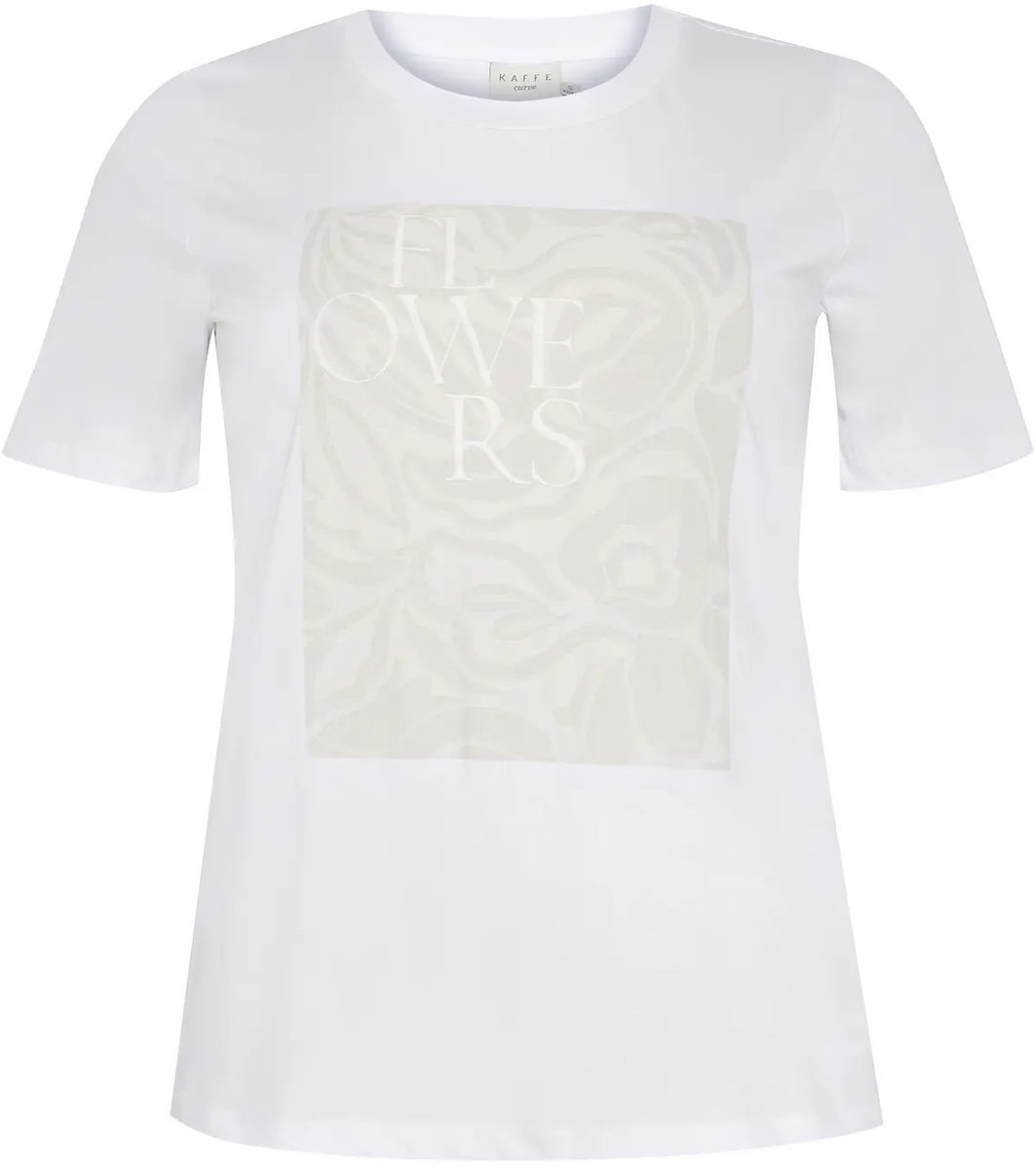 Dames-T-shirt KAFFE Curve Rie