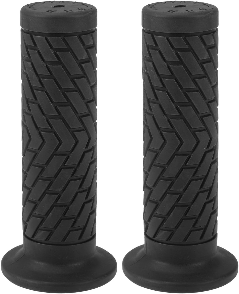 Dailygoods - 7/8 "22mm 15/16" 24mm Universele Motorfiets Handgrepen Cover Antislip TPU Stuur Cover voor Motorfiets Scooter Fiets ATV Zwart 1 Paar