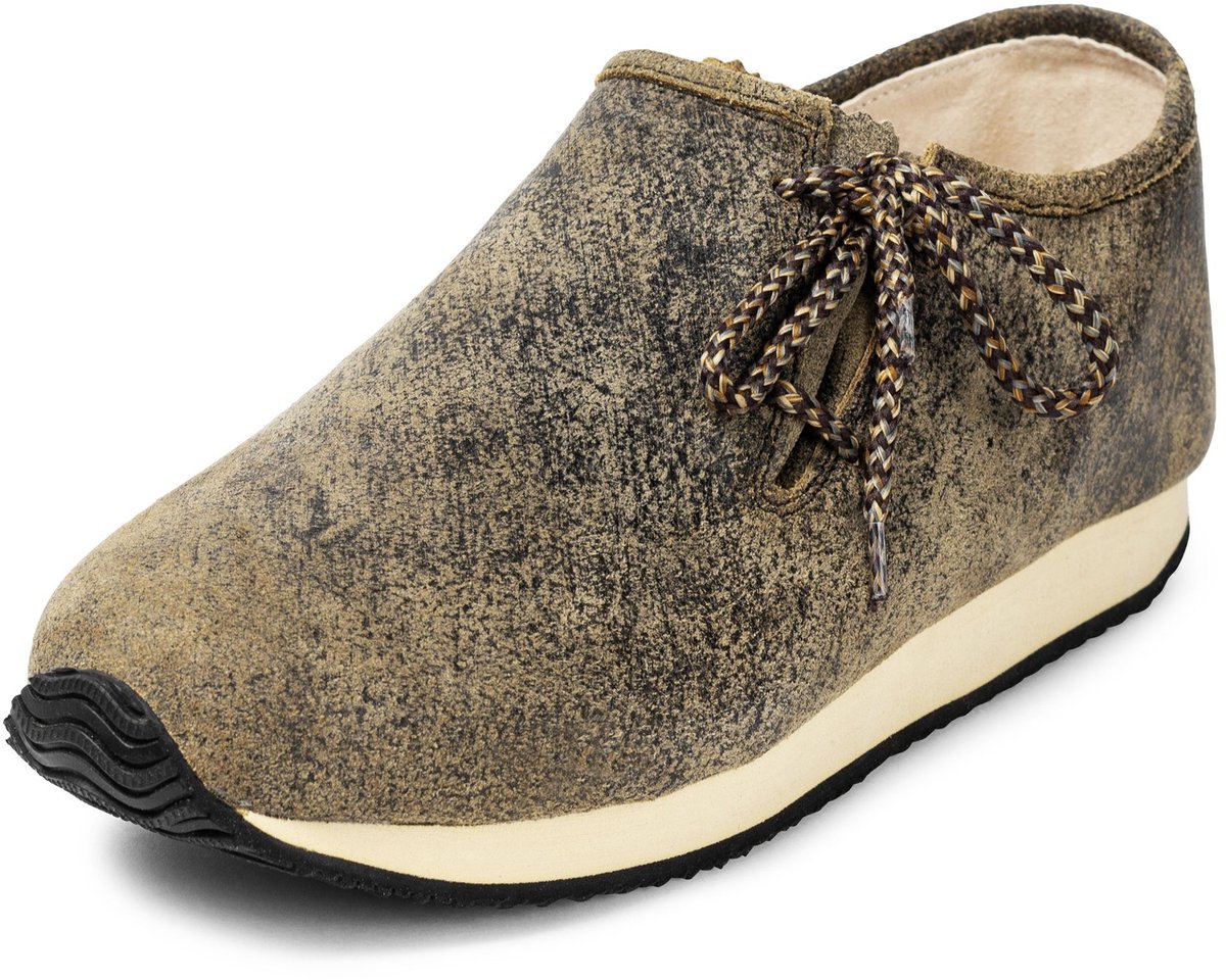 PAULGOS Casual herensneakers van echt leer – Traditionele Alpenstijl (Haferl-look) – Verkrijgbaar in 3 kleuren, maten 39–47