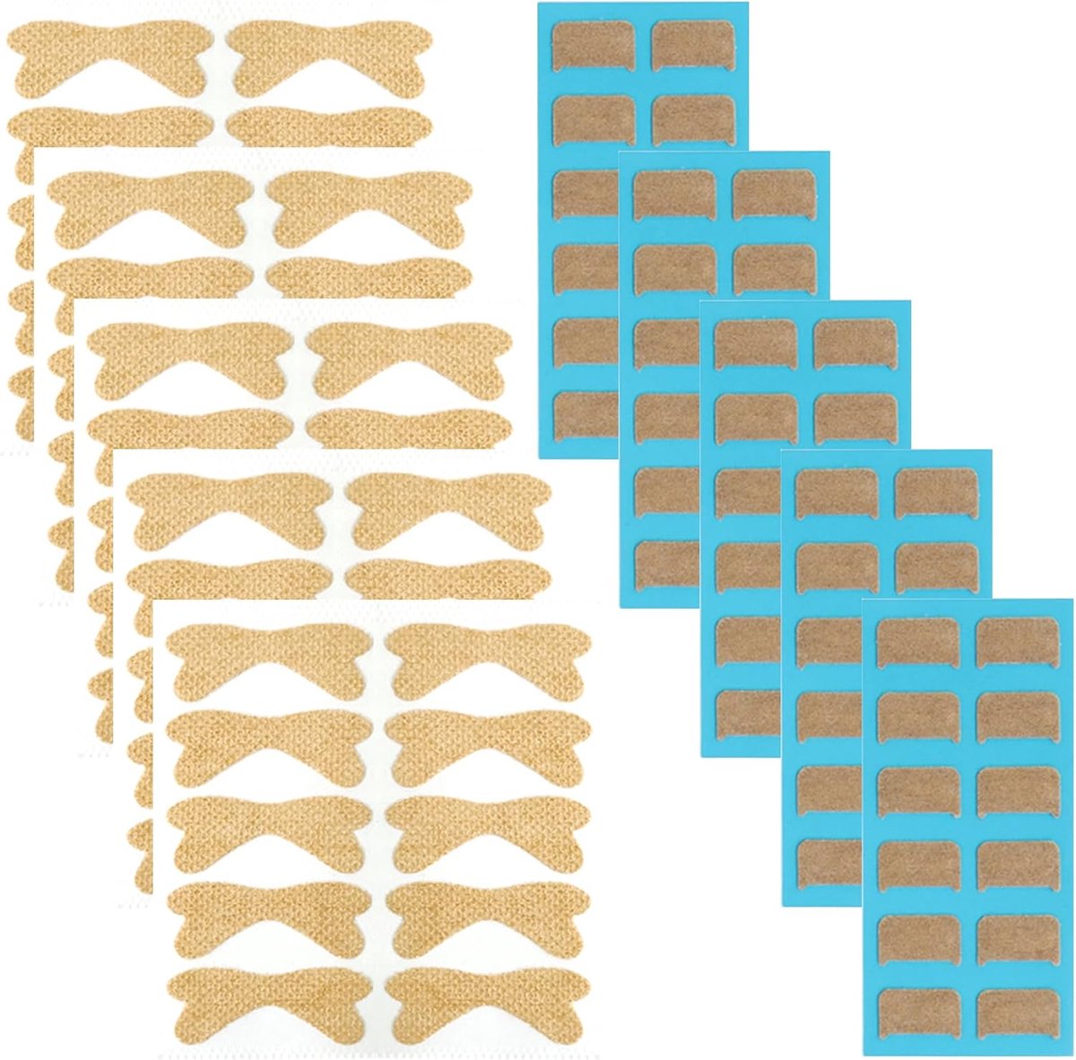 110 stuks pleisters tegen ingegroeide teennagels, ademende stickers voor de verzorging van ingegroeide nagels