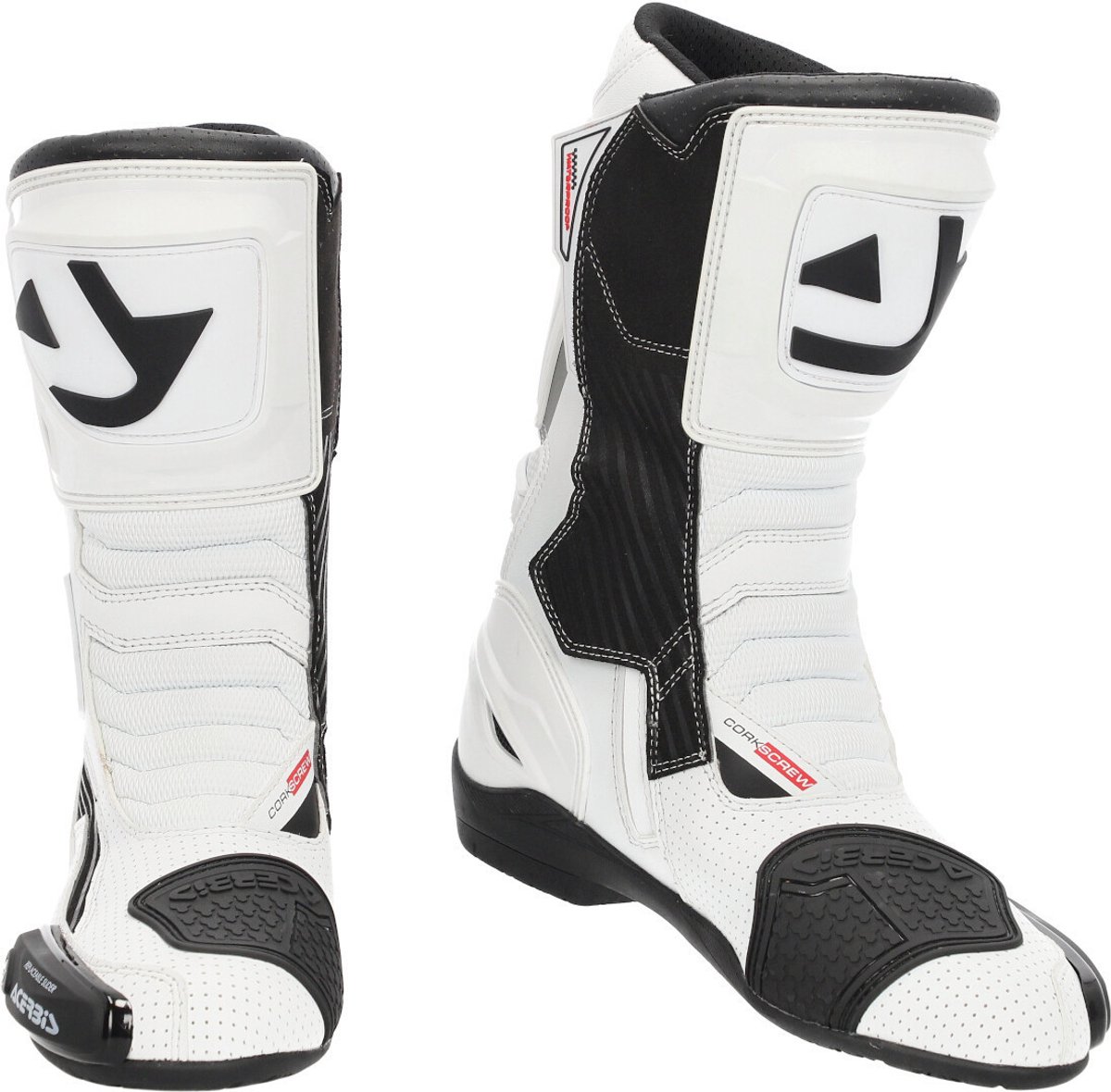 Acerbis Corkscrew Witte Laarzen - Laars