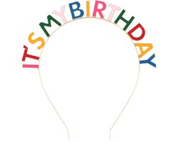 Verjaardag Kroon Meisje Its My Birthday Verjaardag Hoofdtooi Bling Strass Haarband Happy Birthday Accessoires voor Vrouwen Viering Verjaardag Party Prom Decoraties