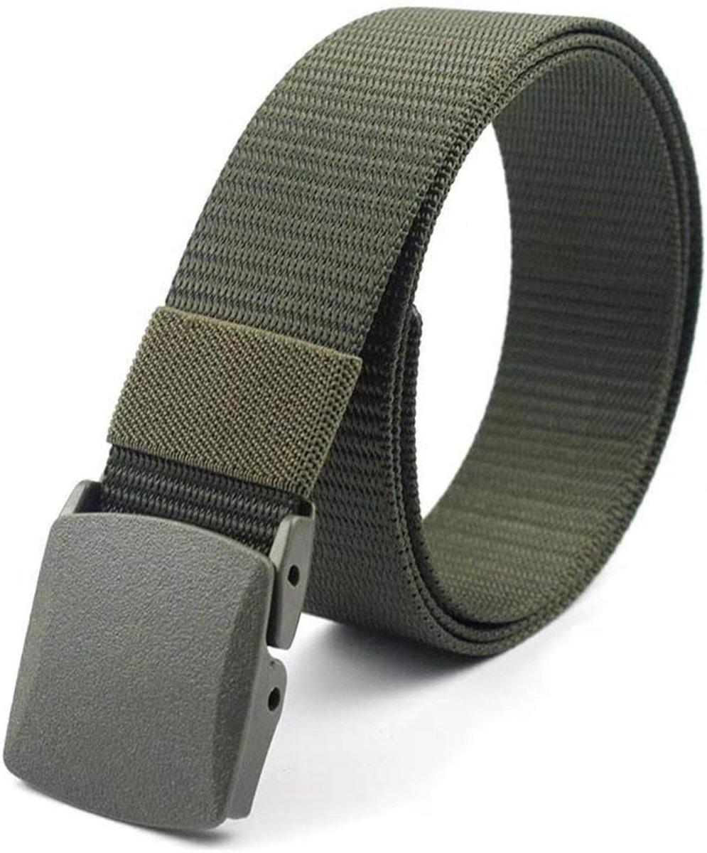 Riem nylon canvas, dames heren, traploos verstelbaar, plastic gesp