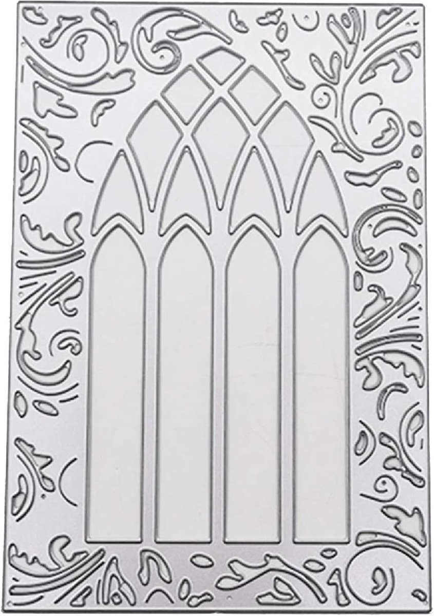 Raamframe Kant Snijmallen Dies, DIY Scrapbooking Metalen Embossing Stencil Sjabloon Mold voor Album Papier Kaart Art Craft