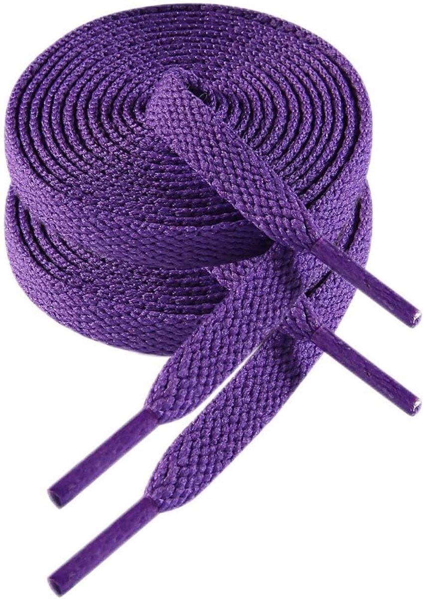 Schoenveters voor Sneakers – Hoogwaardige 8mm Breedte Sneakers Veters - Geschikt voor Schoenen met Veters of Schoenveters