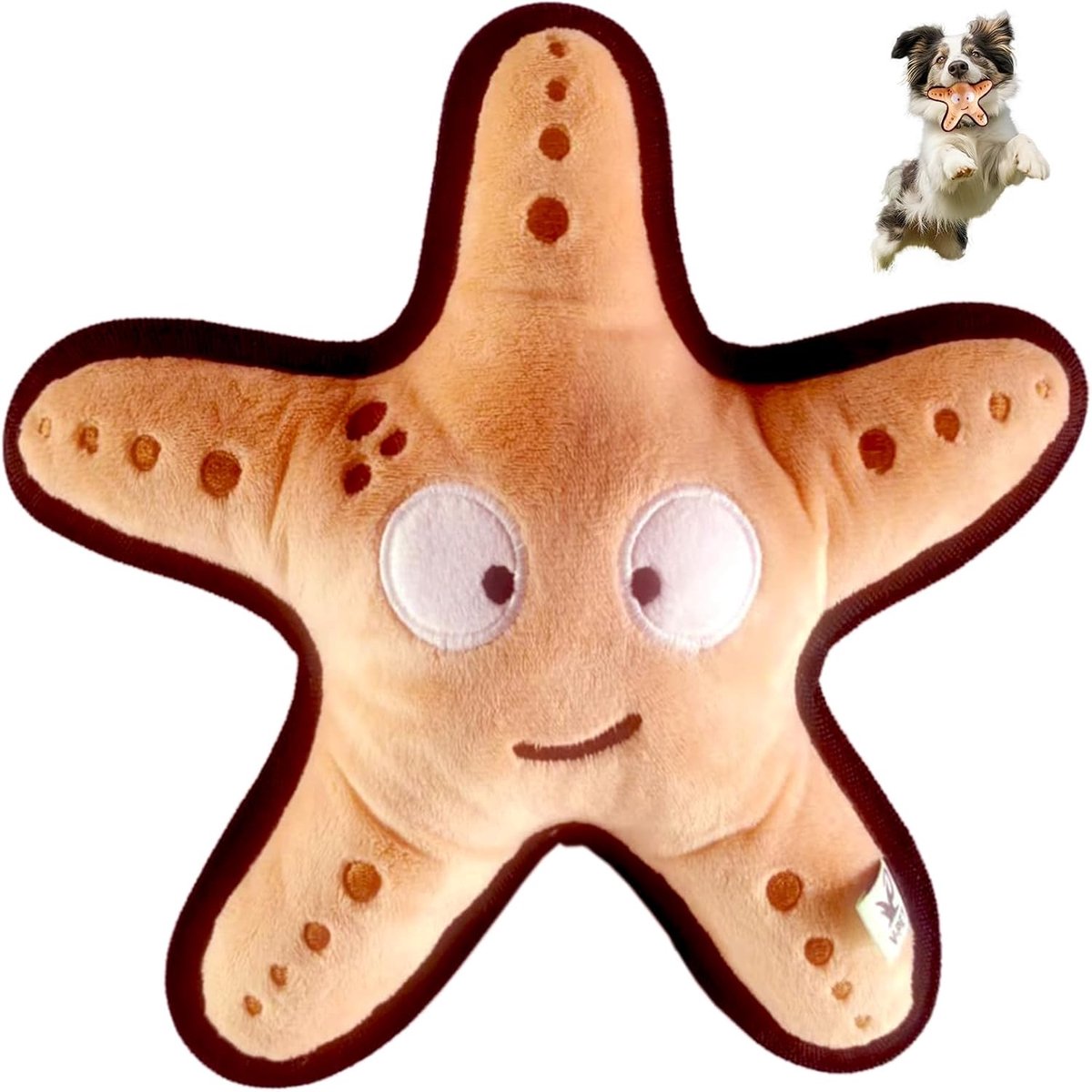 Piepend hondenspeelgoed, interactief pluche kauwspeelgoed voor kleine, middelgrote en grote honden, robuust en stevig voor langdurig gebruik
