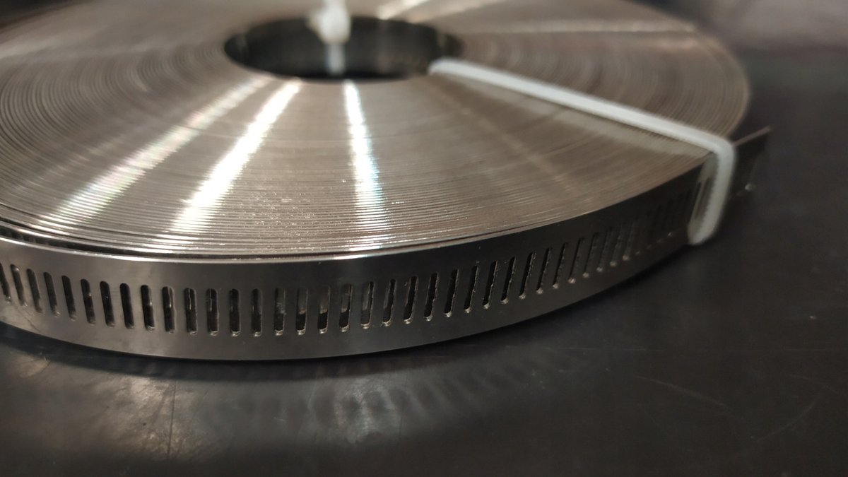 RVS 304 Bandrol 14mm x 1m voor de slangklem