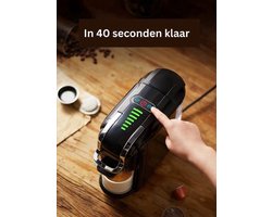 Coffee Machine - Nespresso Koffiemachine - Espresso - Maker - ijskoffie - 5 in 1 - Zwart