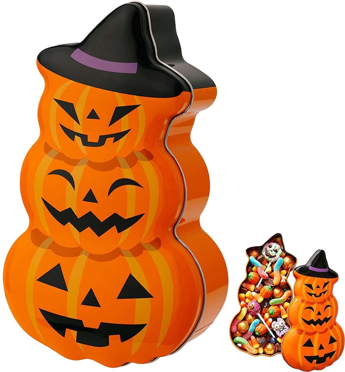 Elzusha - Halloween Pompoen Opbergdoos voor Decoratie en Organisatie