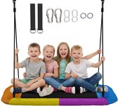 Aiyaplay Kinderschommel-Textilene, PE-148L x 77B x 180H cm-Multicolor