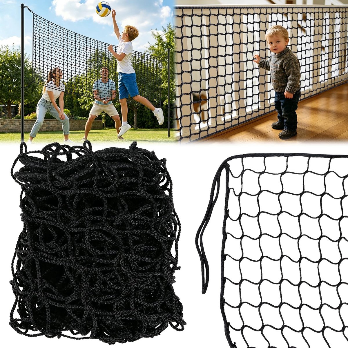 Omgoods - Universeel Veiligheidsnet voor Kinderen en Huisdieren