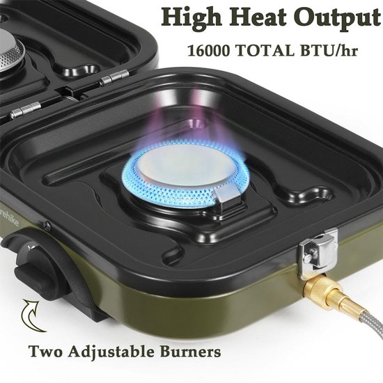 Omgoods - 2-in-1 Gas Hob Pan voor Camping en Hiken — afbeelding 3