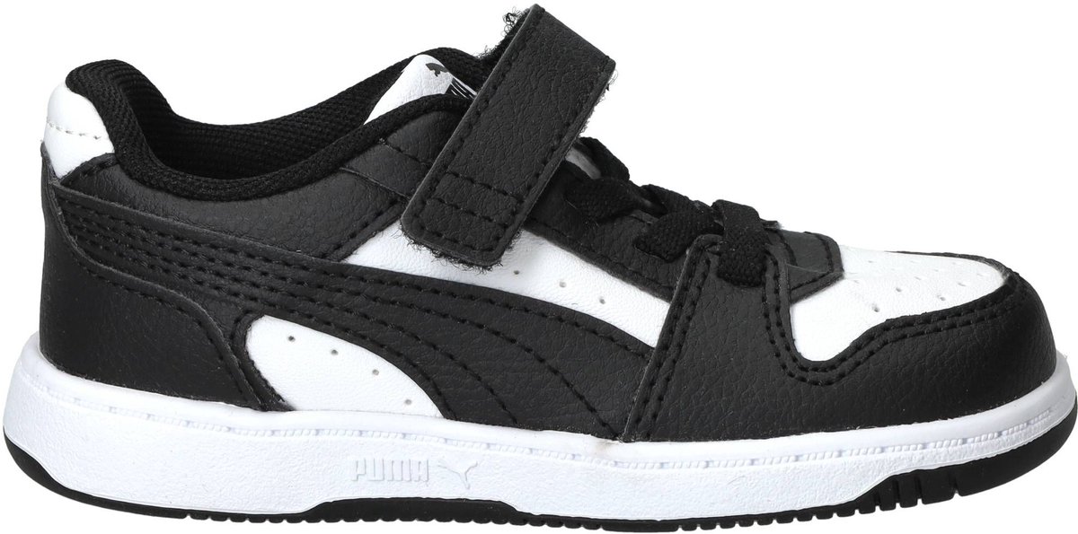 Puma Rebound Slam Lo Sneakers Jongens Zwart