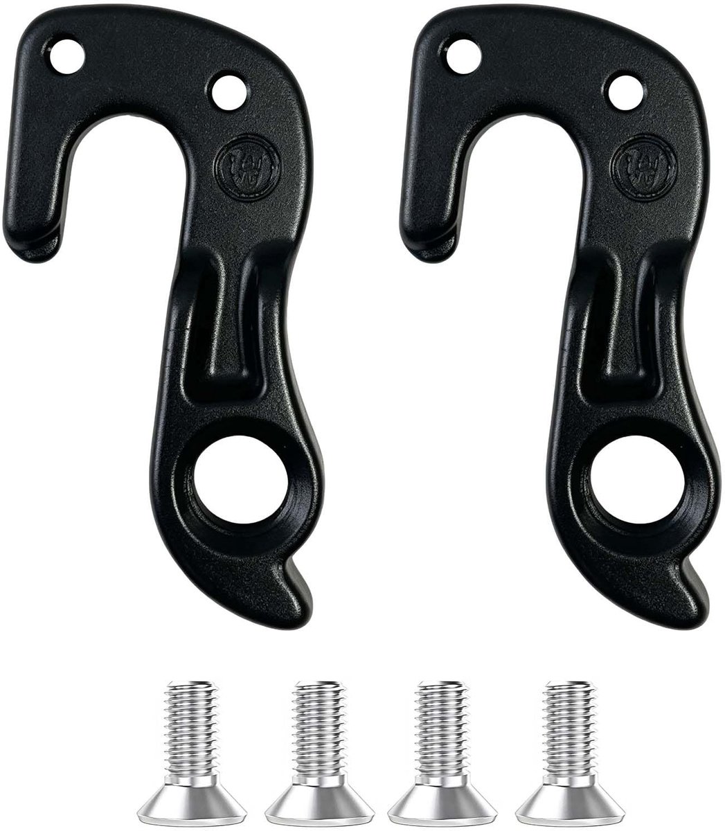 Omgoods - Set van 2 Aluminium Fietsstaarthaken
