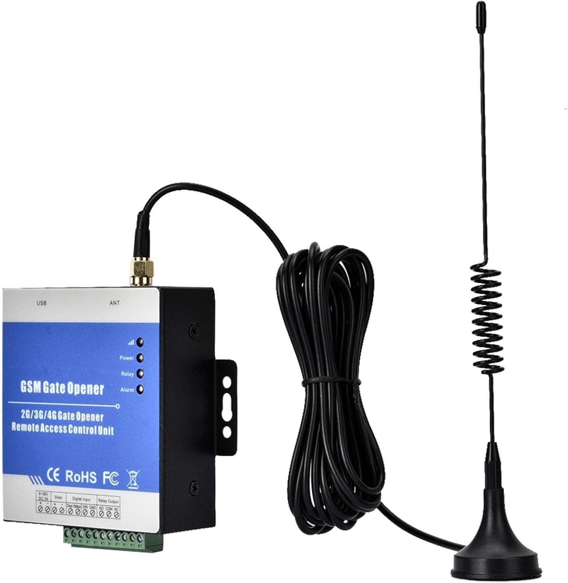 Access controller voor schuifpoort met afstandsbediening en Europese standaard (100-240V) voor industriële toepassingen