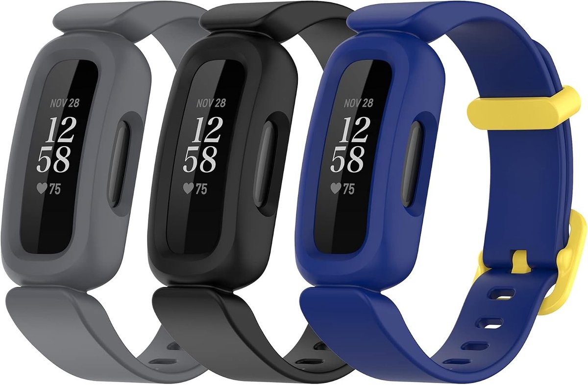 Zachte siliconen vervangende polsband voor kinderen, geschikt voor Ace 3 activity tracker, verstelbare en comfortabele straps