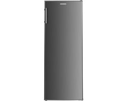 Heinner HF-HM242XE++ Koelkast 242 L – Energieklasse E – Instelbare Thermostaat – LED-verlichting – 4 Glazen Plateaus – Omkeerbare Deur – RVS – 5 Jaar Garantie