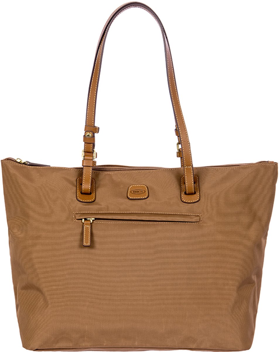 Brics XCollection Schoudertas Dames - Polyester - Bruin