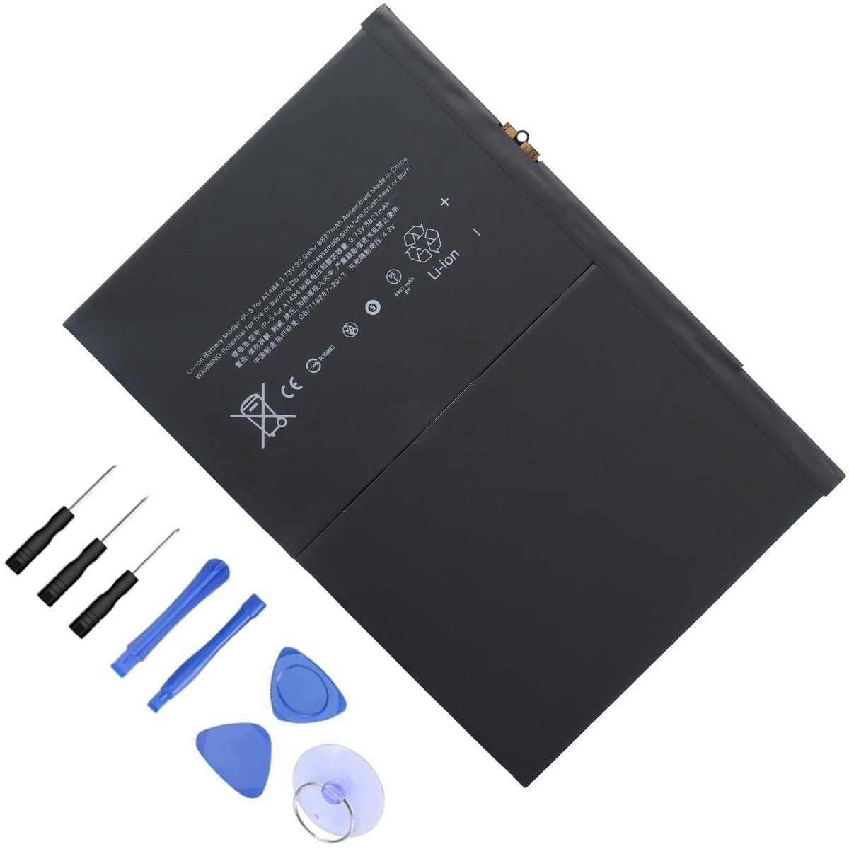 SolidKeus - Vervangende Batterij voor iPad 5, 6, 7 en Air Series