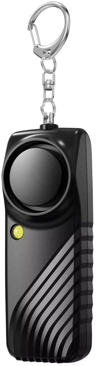 SolidKeus - Persoonlijk Alarm met Sleutelhanger en LED Strobe Licht