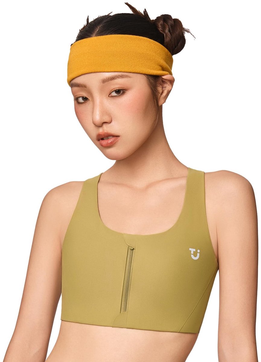 SolidKeus - Racerback Binder Tanktop voor Dames met Half Zip