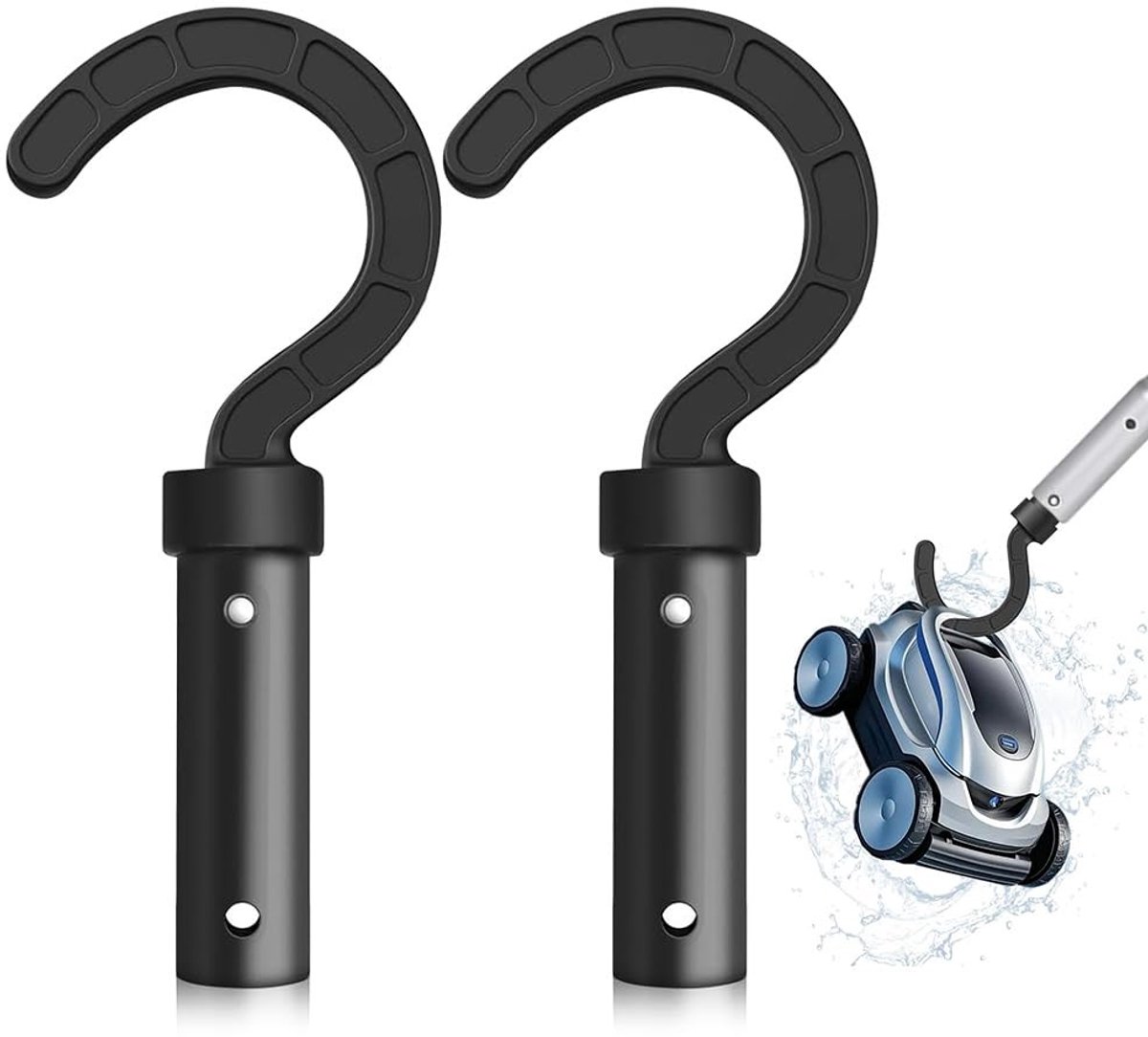 SolidKeus - 2 Stuks Universele Haken voor Zwembadrobots