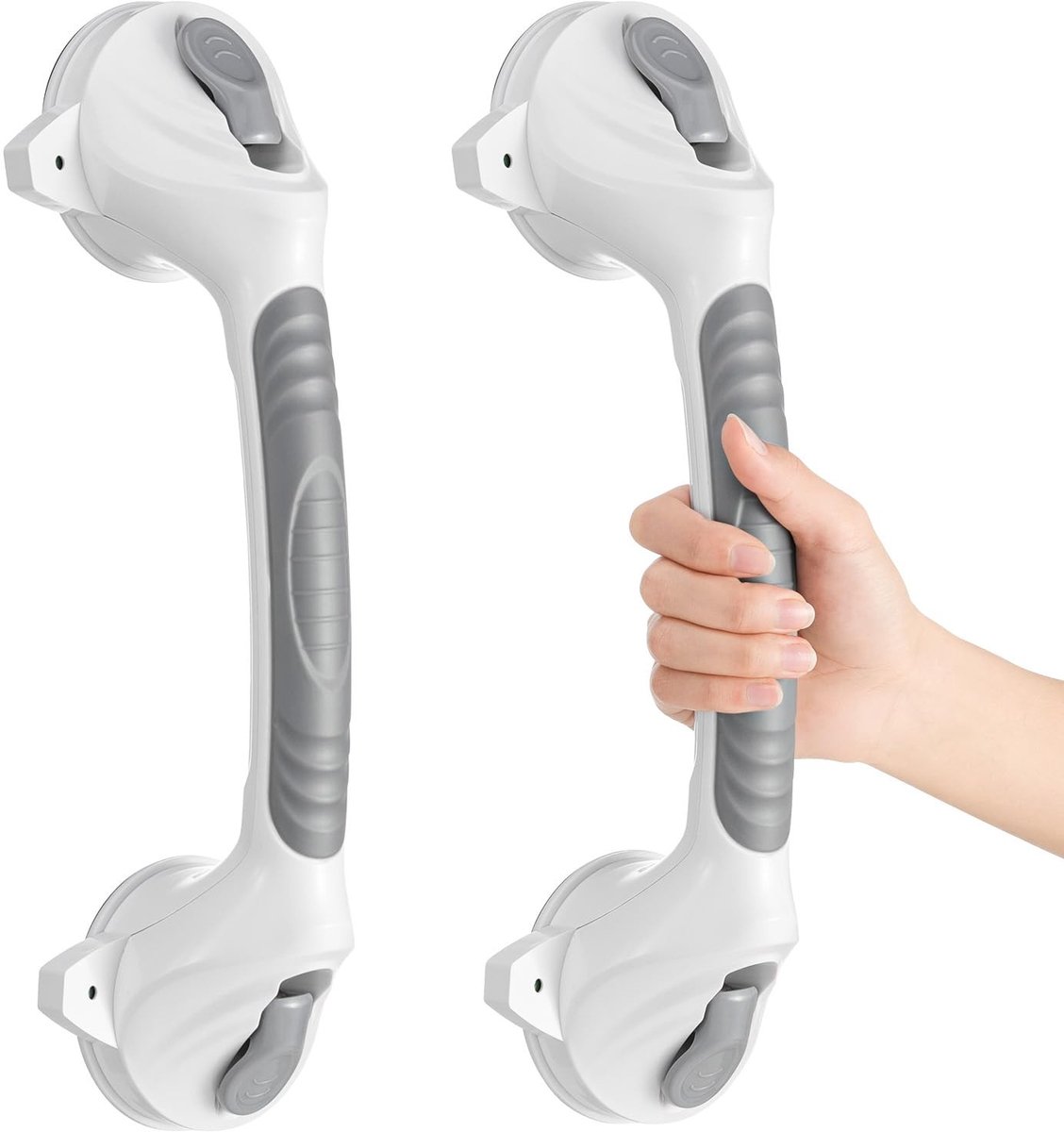 SolidKeus - Douchehandgreep zonder Boren 42 cm met Zuignappen