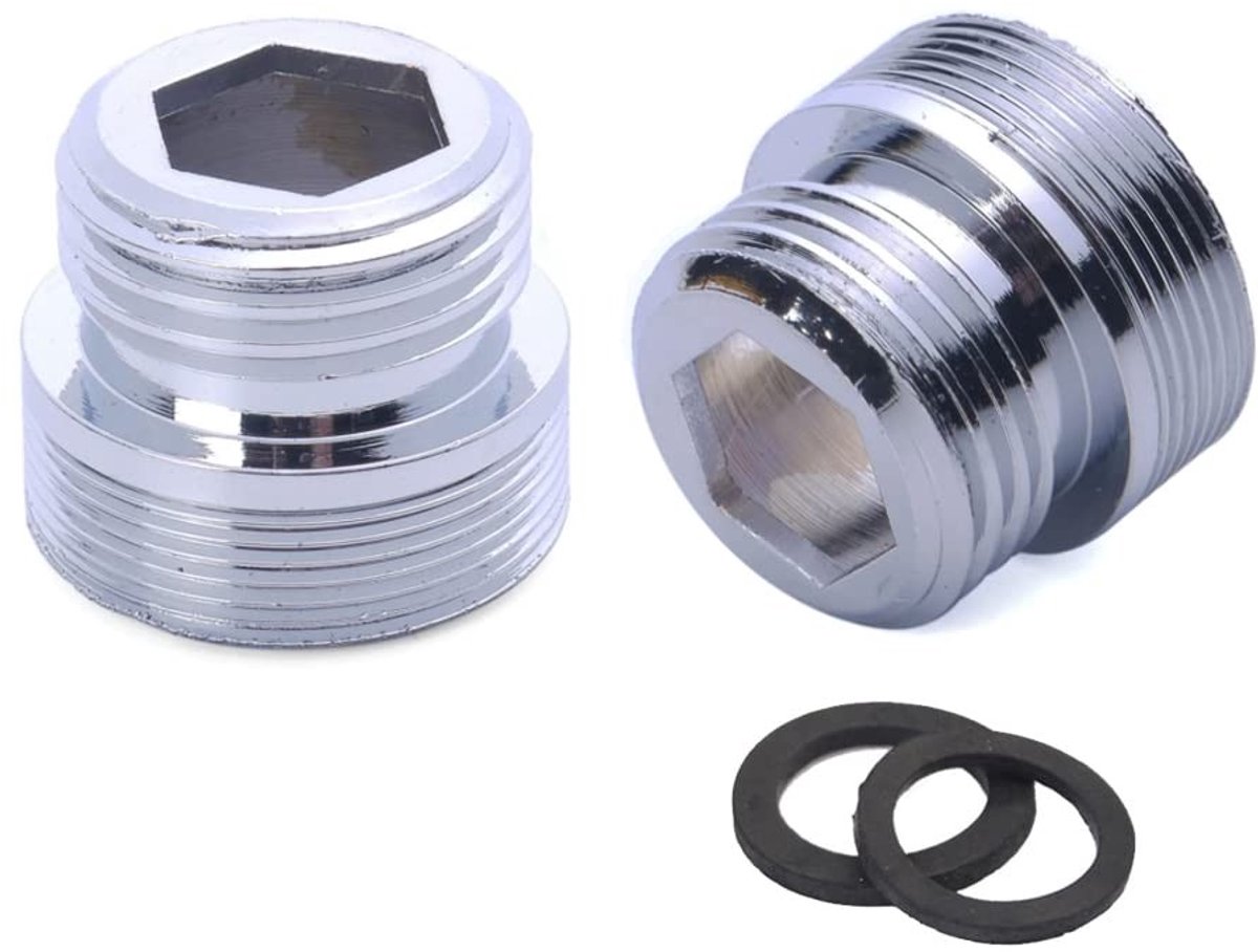SolidKeus - Messing Kraanadapter voor G1/2 Wateraansluiting