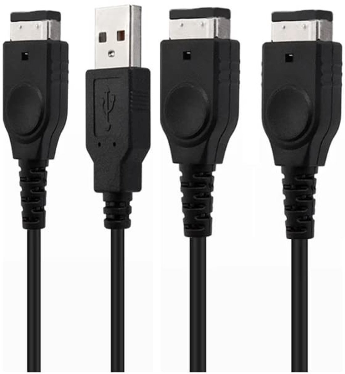 SolidKeus - USB Laderkabel en Game Link Kabel voor Gameboy Advance SP