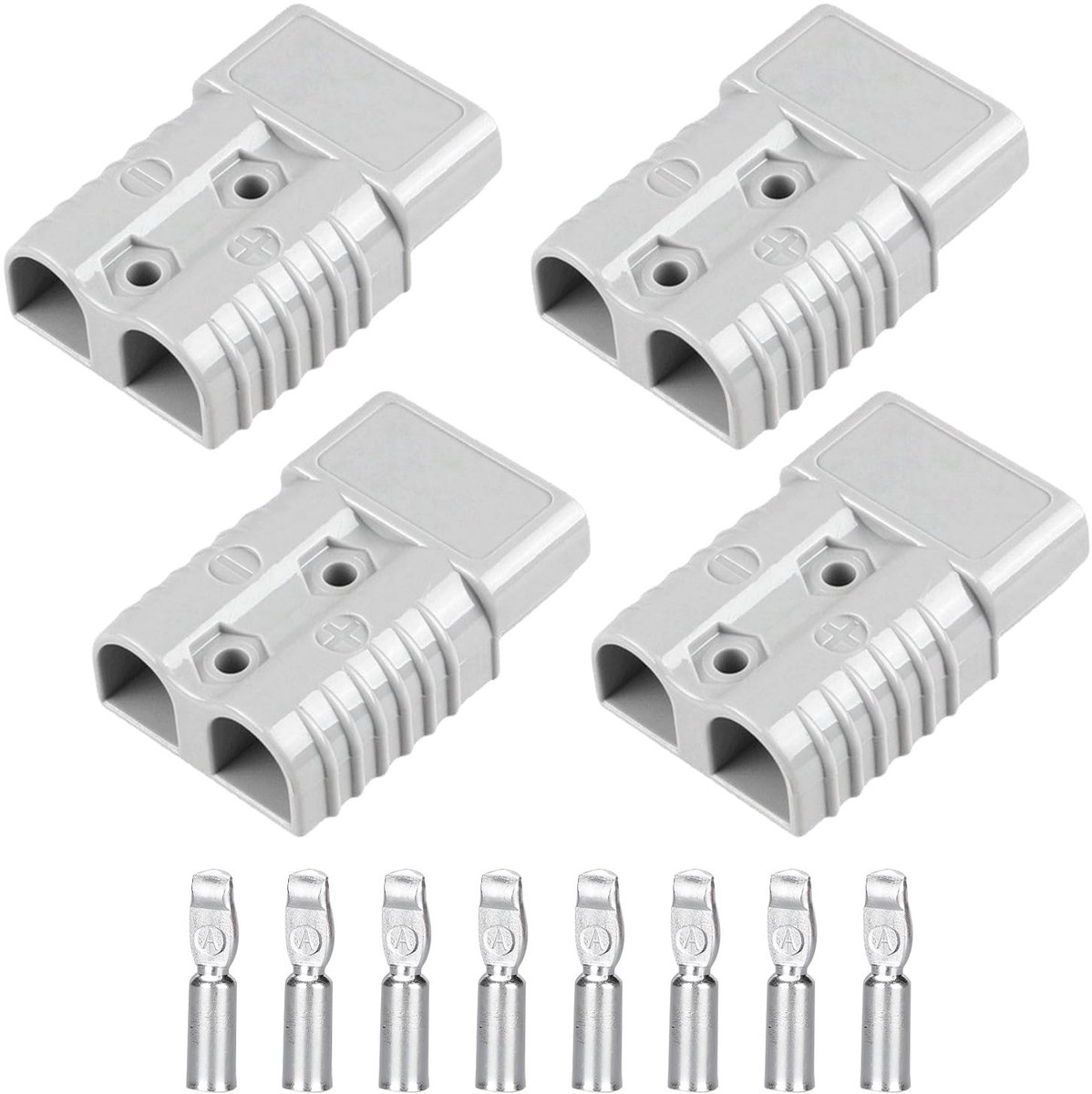 SolidKeus - Set van 4 Praktische Snelle Kabelpluggen voor Auto en Caravan