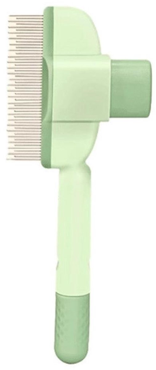 GELLDG Hondenborstel - Huisdieren Ontvlokkingsborstel - 20x8x2cm - Eénklik Ontvlokkingsfunctie, Ergonomische Greep - Geschikt voor Lang- en Kortharige Honden - Kunststof - 1 Stuks