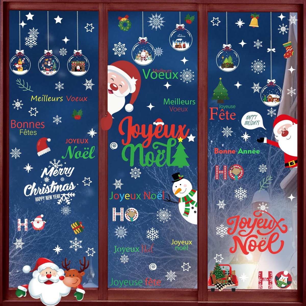 SolidKeus - Raamdecoratie Kerst