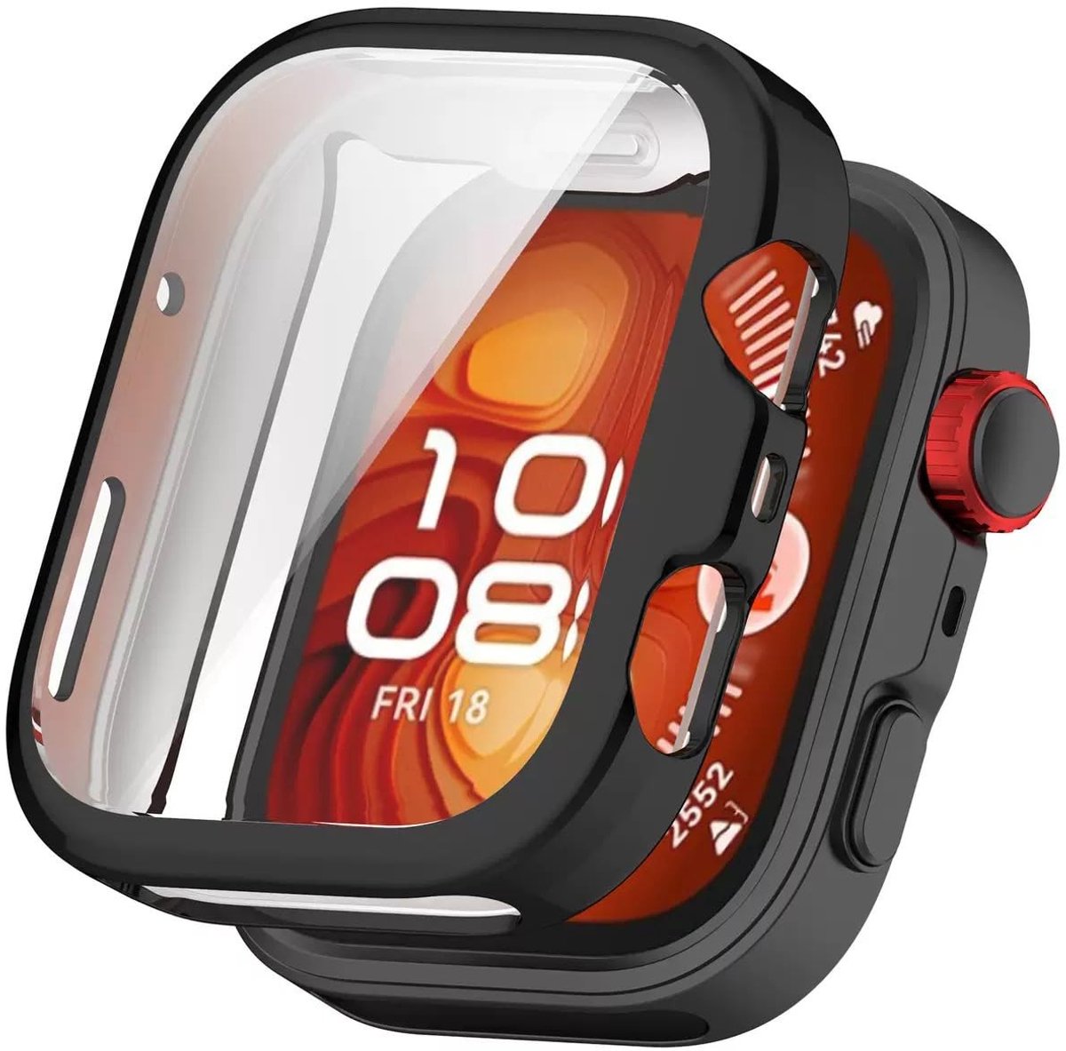 SolidKeus - Beschermhoes voor Smartwatch met Schermbeschermer