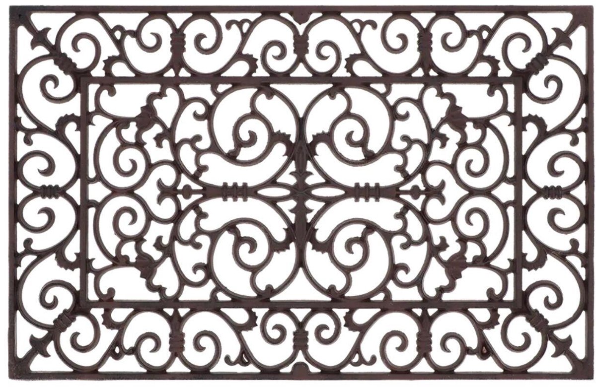 Esschert Design Rechthoekige Deurmat gietijzer L Esschert Design Bruin