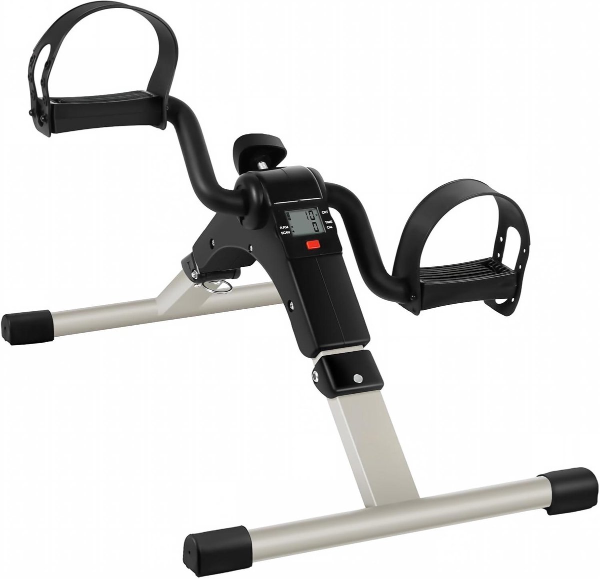 Mini Hometrainer - Fitnessapparatuur voor Thuis - Verstelbare Weerstand - Arm- en Beentrainer