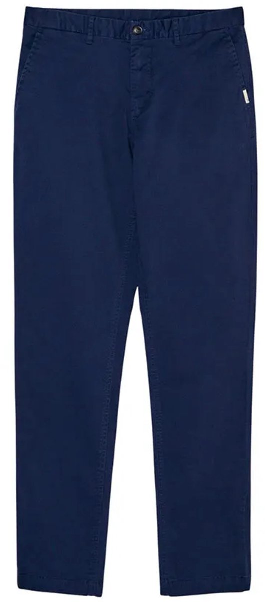Element Slim Chino Broek Blauw 34 Man