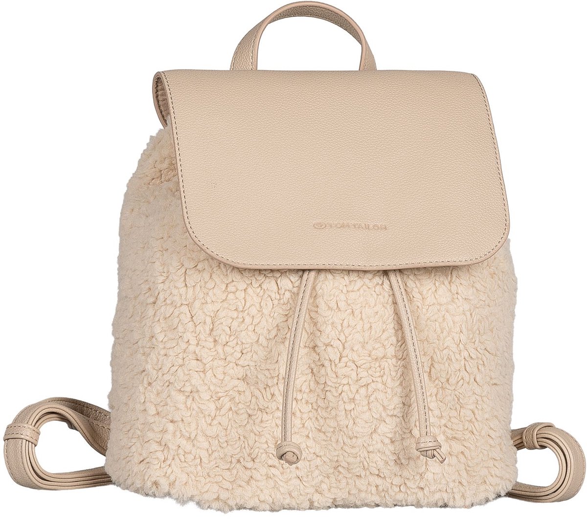 TOM TAILOR vrijetijdsrugzak Zelina Backpack Beige