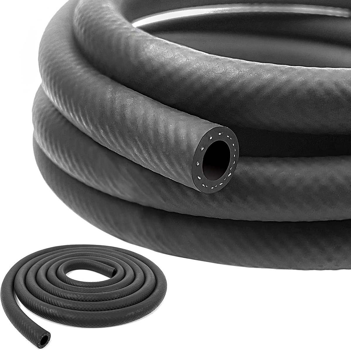 Brandstofslang NBR, 6 meter diameter 10 mm brandstofslang, olieslang, dieselslang voor vrachtwagens, auto' , tractoren of kleine motoren