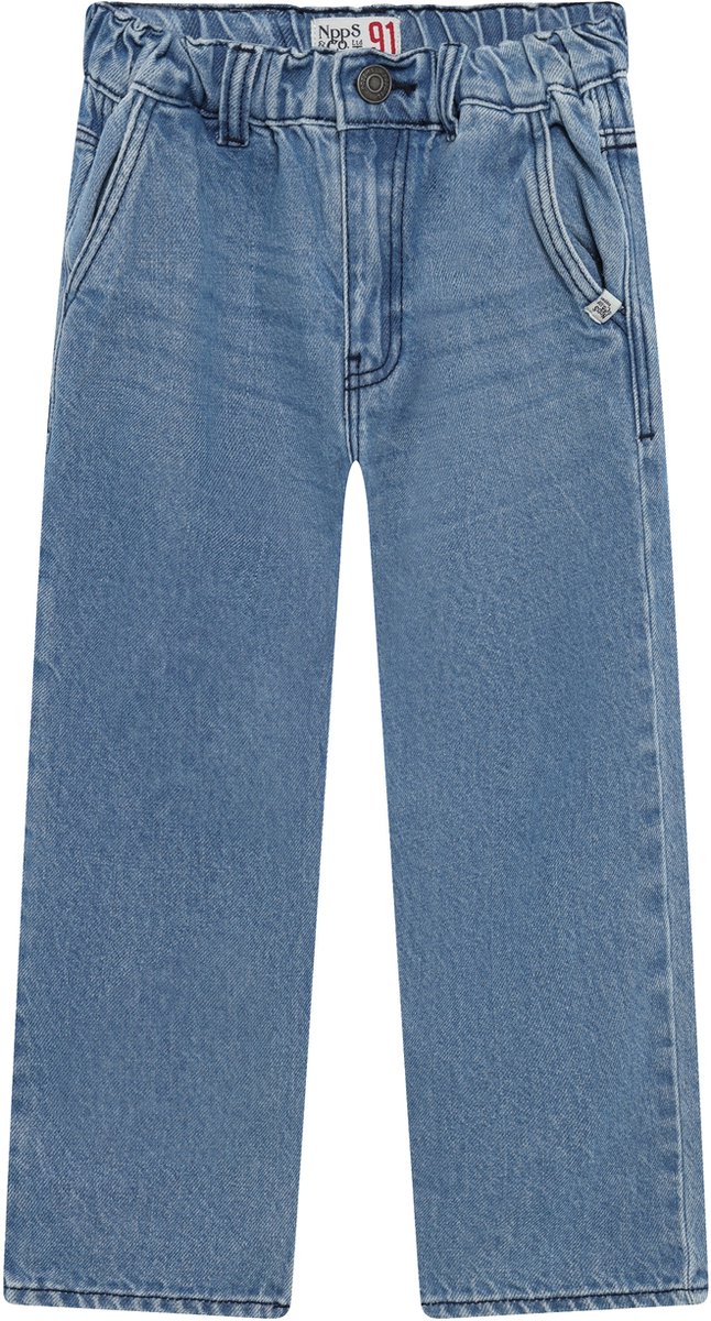 Noppies Jeans worker relaxed fit - Fresh Blue Denim - Maat 104