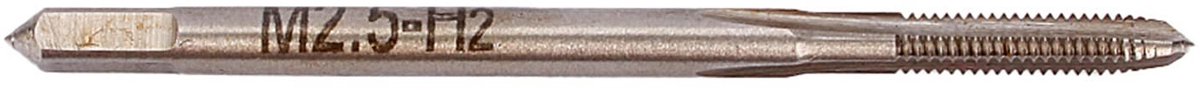 SolidKeus - M2.5×0.45 Draad Snijder voor Machinegebruik