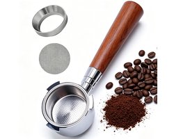 SolidKeus - Bodemloze Filterhouder voor Espressomachines 54 mm