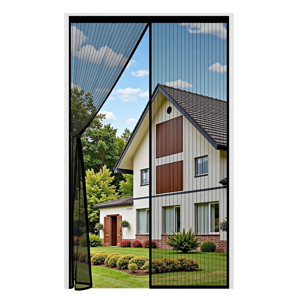 SolidKeus - Magnetisch Vliegenraam voor Balkondeur 80 x 210 cm